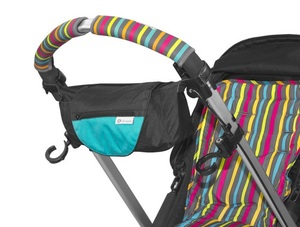 אירגונית לעגלת תינוק 2 ב 1 עם תיק יד מתנתק - כחול