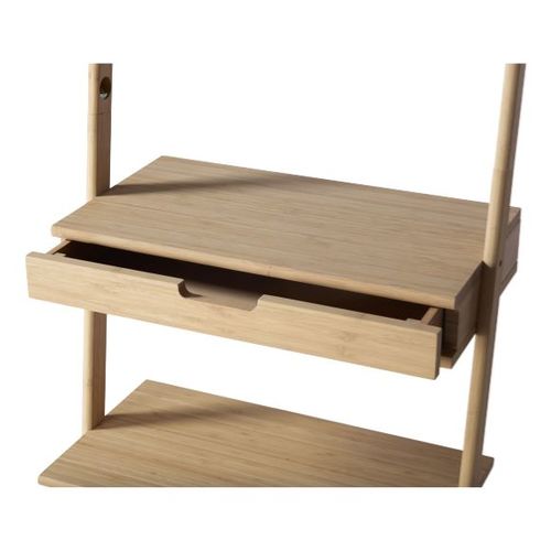 סטנד קיר אלכסוני עץ במבוק NOBLE Wall Rack