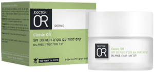 ד"ר עור | קרם לחות עם מקדם הגנה | 50מ"ל | SPF30