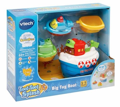 TOOT TOOT סירת משא מאירה ומנגנת - vtech