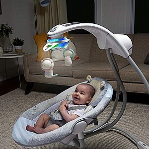  נדנדה  Ingenuity  המפוארת עם חיבור mp3 לפלאפון