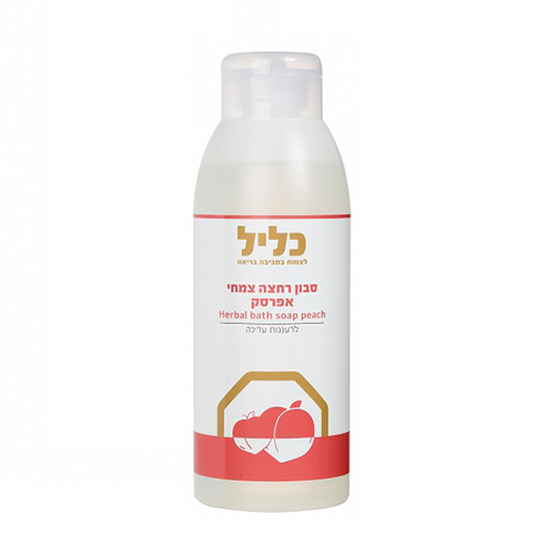 סבון רחצה צמחי אפרסק 500 מ