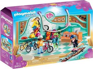 9402 Playmobil חנות אופניים וסקייטבורד
