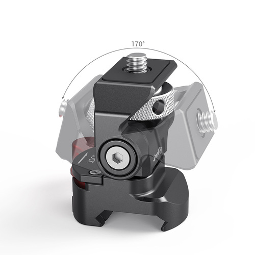 SmallRig2906 תושבת מסתובבת וכוללת Tilt עם מתאם NATO מובנה למוניטור