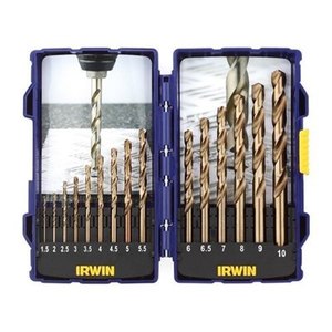 סט 15 מקדחי קובלט HSS PRO מידות 1.5-10 מ"מ 10503990 Irwin
