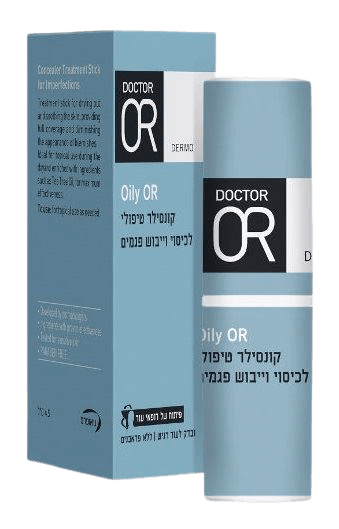 דוקטור עור | קונסילר טיפולי | לכיסוי וייבוש פגמים | מעניק כיסוי מלא ומטשטש מראה של פגמים | סטיק טיפולי | מכיל 4.5 מ"ל