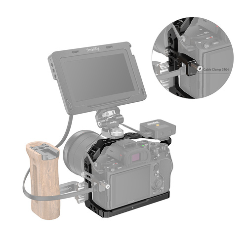 SmallRig 2917תושבת\כלוב למצלמת Sony a7R IV & a9 II