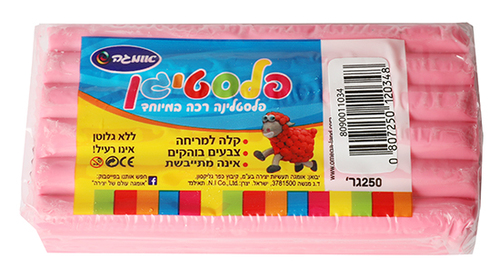 פלסטלינה אומגה צבע ורוד