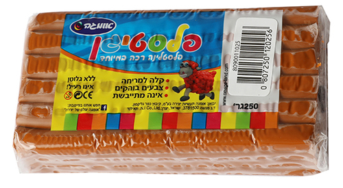 פלסטלינה אומגה צבע חום