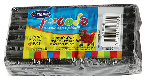 פלסטלינה אומגה צבע שחור