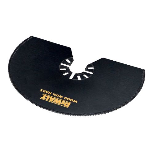 להב חצי עגול מסולסל DEWALT DT20708 למולטיטול תנודתי - להב ברוחב 100 מ