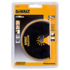 להב חצי עגול טיטניום 100 מ"מ למולטיטול - DEWALT DT20709