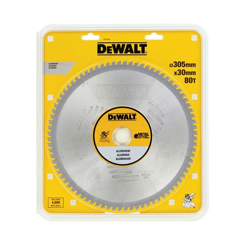להב מסור עגול לחיתוך אלומיניום DEWALT DT1916 - קוטר 305 מ