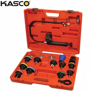 סט 18 לבדיקת לחץ ברדיאטור (פלסטיק) KASCO