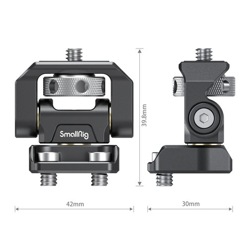 SmallRig2904 תושבת מוניטור מסתובבת עם אפשרות הטיה