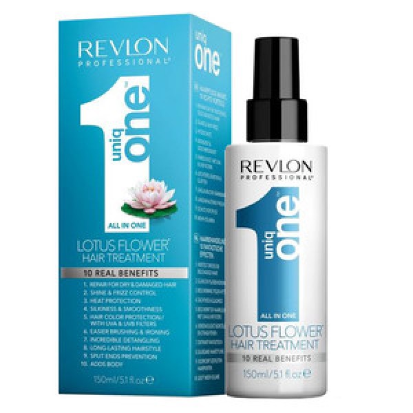 יוניק ואן מסכה לשיער ללא שטיפה לוטוס מ"ל 150 REVLON