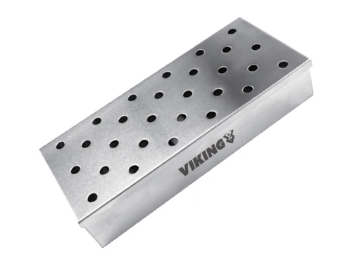 קופסת עישון מנירוסטה VIKING אמגזית
