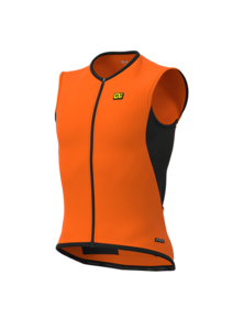 ווסט רכיבה CLIMA PROTECTION 2.0 THERMO כתום-שחור טרמי אלסטי טכני מחמם ומנדף נגד רוח נושם