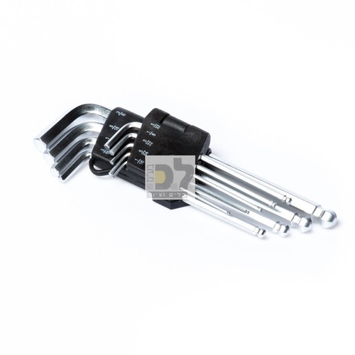 סט אלן כדורי 9 יח' אינצ'י