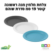 צלחת מלמין צבעונית