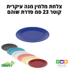 צלחת מתמין מנה עיקרית צבעונית
