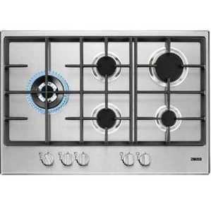 כיריים גז 5 להבות  75 ס"מ נירוסטה Zanussi ZGH76534XS זנוסי