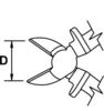 קאטר מקצועי 160 מ"מ 62343