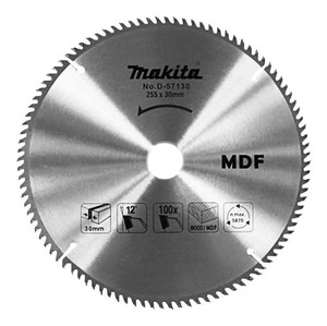 להב לעץ "10 (255 מ"מ) - 100 שיניים מבית MAKITA