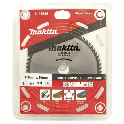 להב וידיה Makita מולטי 210X30X60 מק