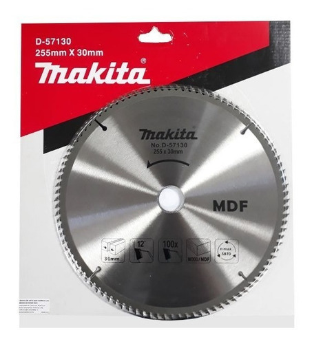 להב Makita לעץ או ל MDF בגודל 305X30X120 מק