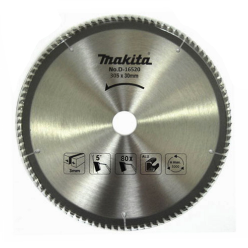 להב Makita לאלומניום בגודל 305X30X80 מק