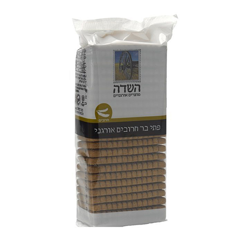 פתי בר חרובים מקמח מלא אורגני 400 גרם - השדה