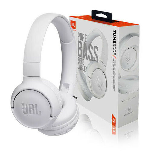 אוזניות אלחוטיות JBL TUNE 510BT - לבן