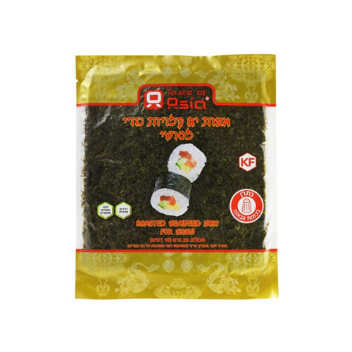 אצות ים נורי גולד 10 דפים 25 גרם - Taste of Asia
