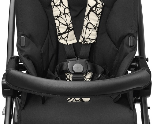 סט עגלה תינוק בוק פלוס עלית פרימיום Elite Premium מהדורה מיוחדת - צבע Graphic Gold