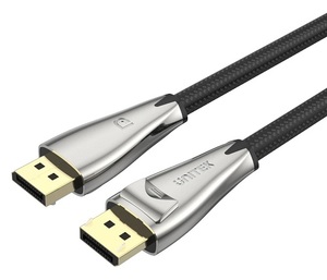 כבל UNITEK 8K DisplayPort 1.4 Zinc-alloy Cable C1609BNI