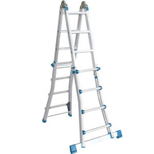 סולם טלסקופי 4*4 (קפיצים)