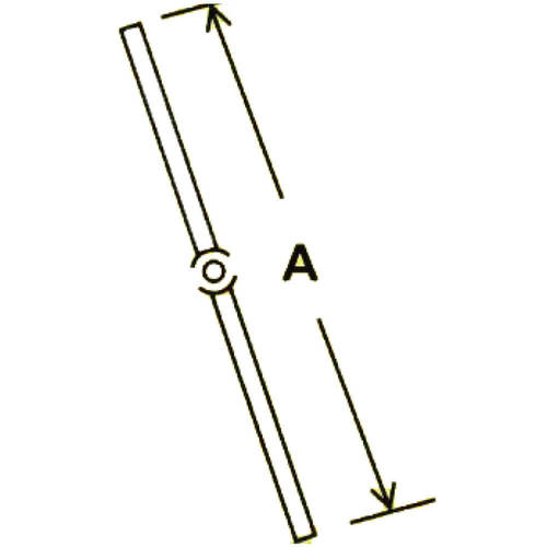 סולם טלסקופי 4*4 (קפיצים)