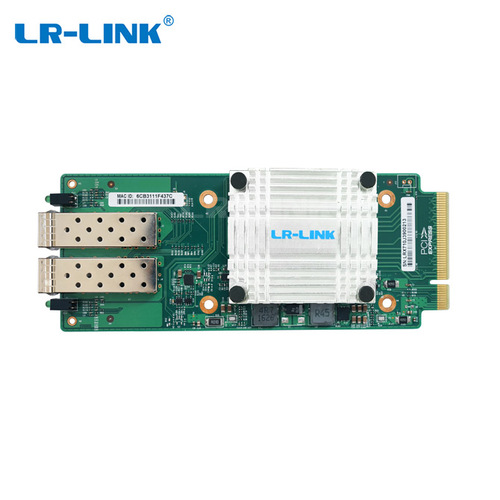 LREM7100PF-2SFP+ PCIe x8 Dual-port 10G SFP + Mezzanine Ethernet Network ...