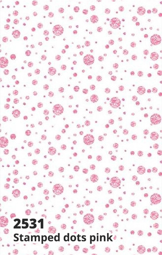 Stamped Dots Pink-2531 - 045173025313