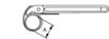 מפתח צינורות רצועה "3 61480