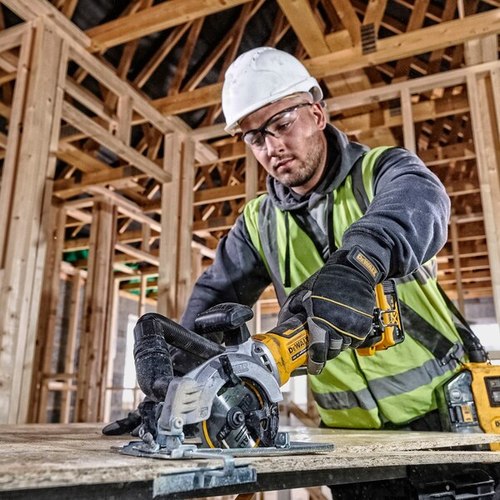 מסור עגול קומפקטי נטען DEWALT DCS571N 18V XR - להב 115 מ