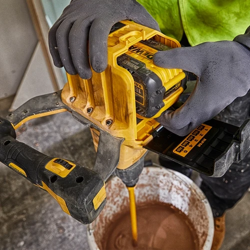 מערבל צבע נטען בראשלס + 2 סוללות DeWALT DCD240X2 BL 54V 9Ah