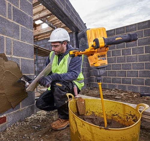 גוף מערבל צבע נטען בראשלס DeWALT DCD240N BL 54V 