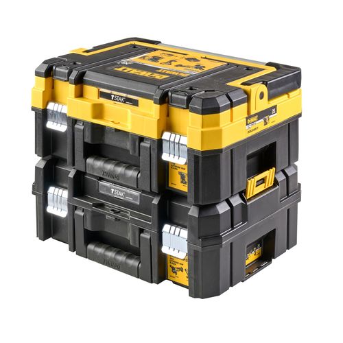 סט כלים נטענים DEWALT DCK305P3T 18V XR - פטישון DCH273, מברגת אימפקט DCF887 ומשחזת DCG405 עם 3 סוללות 5 אמפר