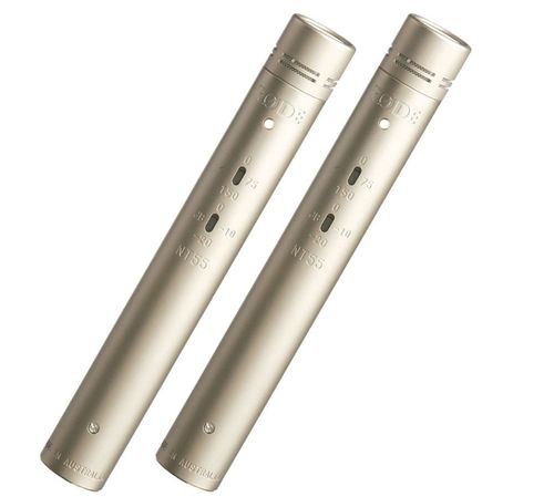 זוית נוספת RODE NT55MP Small Diaphragm Condenser Microphone Matched Pair