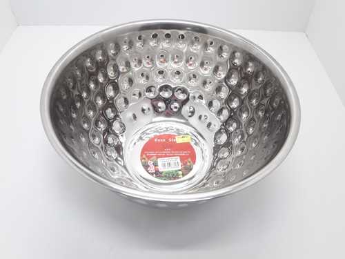 קערת נירוסטה מרוקעת 25 ס