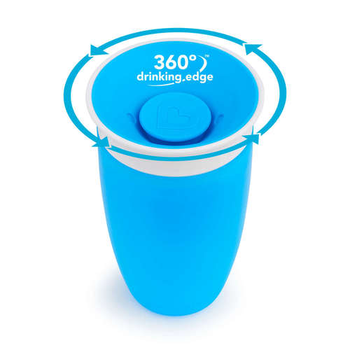 כוס הפלא 360° כחול בנפח 296 מ