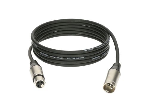כבל מיק 10 מ XLR-XLR ‏ KLOTZ GRG1FM10.0