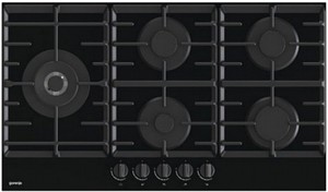 כיריים גז 90 ס"מ משטח קרמי מבית GORENJE גורנייה GCW951B
